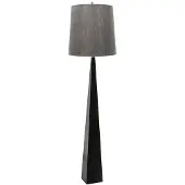 Elstead Lighting Zeitgenössische Stehleuchte Ascent Steel Schwarz 1 Licht E27