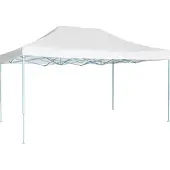 Syfax Partyzelte 13 pcs Weiß mit bluem Rahmen Oxford-Stoff