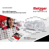 METZGER 2190083 Wischerarm Scheibenwischerarm Hinten mit Wischblatt für FIAT PUNTO (188)