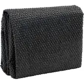 vidaXL Treibende Pool-Solarplane PE 488x244 cm Schwarz und Blau