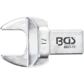 Bgs 6901-17 Einsteck-Maulschlüssel, 17 mm, Aufnahm e 14 x 18