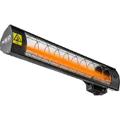 Neo Tools Heizstrahler Leistung 2000W, IP65, Heizelement goldene Halogenlampe, Heizfläche 18 qm, Betriebsdauer 6000 h, für Wand-, Decken- oder Stativmontage, für den Innen- und Außenbereich