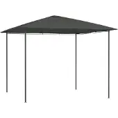 Syfax Pavillon 3x3x2,6 m Anthrazit 160 g/m²