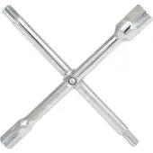 Ks Tools Sanitär-Kreuzschlüssel, 10 Funktionen ( 116.6200 )