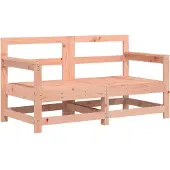 vidaXL Garten-Ecksofas 2 Stk. Massivholz Douglasie