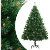 Syfax Künstlicher Weihnachtsbaum Klappbar mit Ständer 210 cm