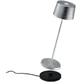 Zafferano Olivia PRO Tischlampe Silber