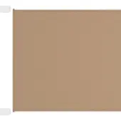 Syfax Senkrechtmarkise Taupe 140x800 cm Oxford-Gewebe