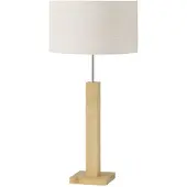 Boltze Tischlampe mit Bambussockel BENITO, 57 cm