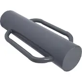 Wiltec Pfahlramme Ø 165 mm Handramme aus Stahl, Pfostenramme mit 2 Handgriffen, Zaunpfahlramme zum Einschlagen von Pfosten beim Zaunbau