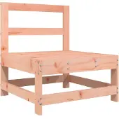 vidaXL Garten-Mittelsofa Massivholz Douglasie