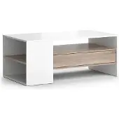 Vicco Couchtisch Fabien Weiß 110 x 60 cm, Model 37954