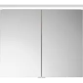 Burgbad Lin20 Spiegelschrank LED-Beleuchtung,2 Türen, 800x700x170mm