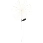 Lumineo Solar-Gartenleuchte, Stern, 90 cm, eingeschlagen