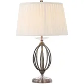 Elstead Lighting Klassische Schreibtischlampe Aegean Steel Antique Brass 1 Light E27
