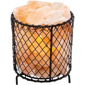 Globo Lighting Tischleuchte Salzkristall, 1x E14