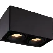 HOFTRONIC™ LED Aufbaustrahler Eckig 8W 690lm 4000K 2-Flammig Schwarz