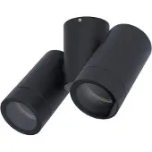 HOFTRONIC™ LED Deckenleuchte 2-flammig GU10 IP65 Schwarz