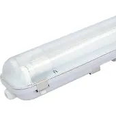 HOFTRONIC™ LED Feuchtraumleuchte 150cm doppelt 48W 6000K IP65 Weiß