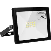 Macleans LED Flutlicht Strahler Fluter IP65 Wasserdicht Scheinwerfer Außenbeleuchtung Outdoor Slim 800lm Neutralweiß 4000K, 10W