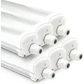 HOFTRONIC™ LED Feuchtraumleuchte 120cm 36W 4320lm IP65 6500K Weiß 6er Set
