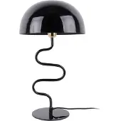 Leitmotiv - Tischleuchte Twist - Schwarz - 31x31x54cm Tischlampe - Nachttischlampe, Wohnzimmer, Schlafzimmer