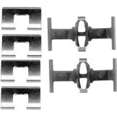 FRENKIT 901863 Zubehörsatz Scheibenbremsbelag Hinten für HONDA FR-V (BE) für SUZUKI KIZASHI (FR)