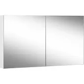 Schneider EASY Spiegelschrank, ohne Beleuchtung, 2 Türen, Bandung links u. rechts, 1195x120x700mm, 177.120.00.02