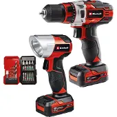 Einhell Akku-Bohrschrauber-Set TE-CD 12/1 Li +22+CL (2x2.0Ah)