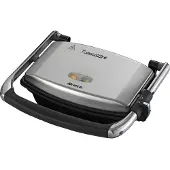 Ariete Kontaktgrill, Toast & Grill slim, silber/schwarz
