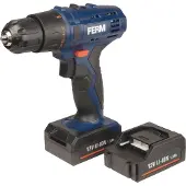 Ferm CDM1119, Handbohrmaschine, Schwarz, Blau, 1 cm, 1 mm, 350 RPM, 1300 RPM