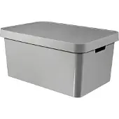 Keter Infinity 45L gray container with lid