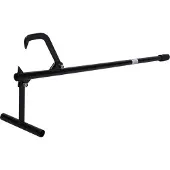 Wiltec Stammheber Hand 130cm für Baumstämme bis Ø35cm mit großer Hebelwirkung schont die Kettensäge, Fällhilfe mit Haken