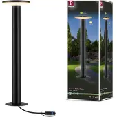 Paulmann Plug & Shine LED Pollerleuchte Plate Einzelleuchte insektenfreundlich