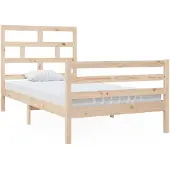 Syfax Massivholzbett Kiefer 100x200 cm