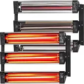 Vevor Infrarot-Heizsprühkabinenlampe für Malerei, 2 Sets, 3000W, 2 Sets
