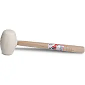 Rubi Gummihammer Weiß Rundspitze 250 g RUBI - 66905