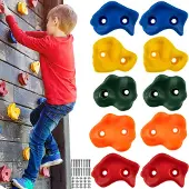 Trizand Griffe/Klettersteine für Kinder - 10 Stk.