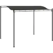 Syfax Pavillon 3 x 2,4 m Anthrazit und Schwarz