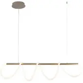 Zuma Line LED-Pendelleuchte 3500 lm 3000+4000+6000K Gold BALBO 20006PM-GD