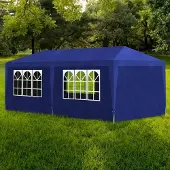 vidaXL Möbel Partyzelt 3x6 m Blau DE98362
