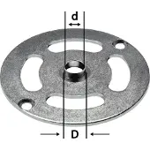 Festool KR-D 10,8/OF 900, Copying ring, OF 900, OF 1000, OF 1010, OF 1010 R, KF, 10,8 mm, 1 Stück(e)