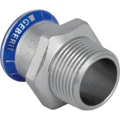 Geberit GE Mapress, Edelstahl, Uebergang, d22mm, R3/4, 1 Stk.