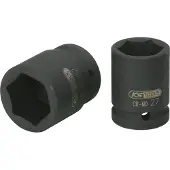 Ks Tools 515.1328, Steckschlüsselbuchse, Schwarz, 1 Kopf/Köpfe, 3/4", Metrisch, 28 mm