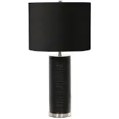 Elstead Lighting Zeitgenössische Schreibtischlampe Ripple Porzellan 1 Licht E27