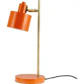 Dyberg Larsen Tischlampe, Tischleuchte, Nachttischlampe, Schreibtischlampe, LED Leselampe, Ocean orange