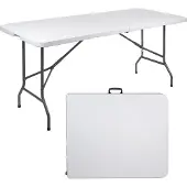 Greenblue Klapptisch Falttisch Camping Tisch Campingtisch Gartentisch Buffettisch mit Traggriff 180x75x74cm max. 150kg