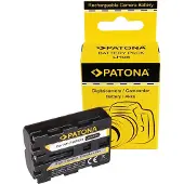 PATONA Akku für Sony NP-FM500H Alpha DSLRA200 DSLR-A200 DSLRA300 – 7,2 Volt 1300 mAh