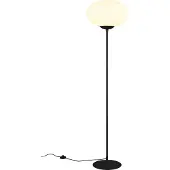TRIO -Leuchten Stehleuchte FOMENTO DH 40x150 cm schwarz Stehlampe Leseleuchte