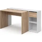 Vicco Schreibtisch Ben Weiß/Sonoma 145 x 46.4 cm, Model 33558